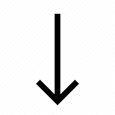 Arrow, down, minimalist icon - Download on Iconfinder