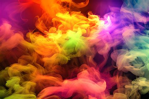 Colorful Smoke Background Graphic by Rizwana Khan · Creative Fabrica