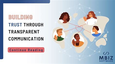 Building Trust through Transparent Communication | MBiz Software Culture