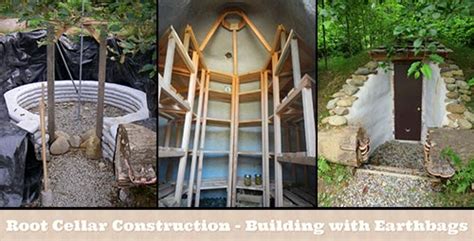 Root Cellar Construction - Building with Earthbags