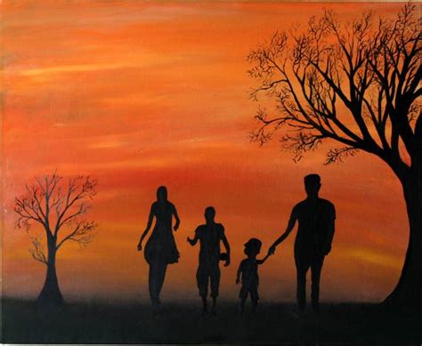 Evening walk Painting by Tomson Vargheese | Saatchi Art