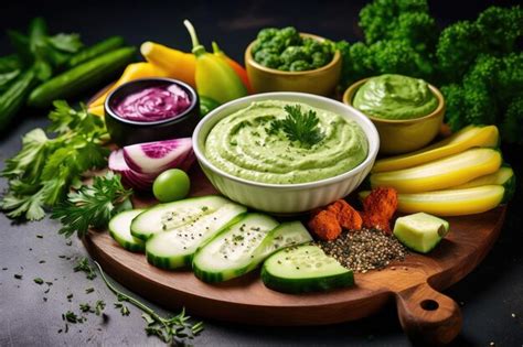 Premium AI Image | Healthy food composition