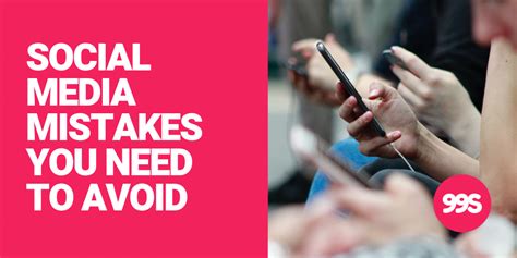 The most common social media mistakes ☠️ to avoid at all costs - 99social