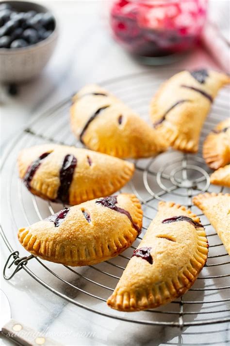 Blueberry Hand Pies - from Saving Room for Dessert Recipes