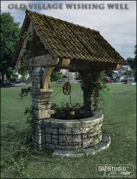 Old Village Wishing Well | Wishing well garden, Wishing well, Backyard ...