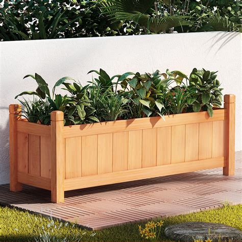 Wooden Raised Garden Beds – Planters Gardens