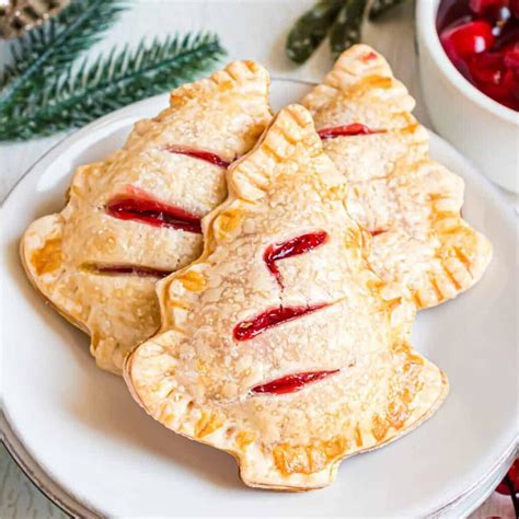Christmas Tree Hand Pies | FaveSouthernRecipes.com