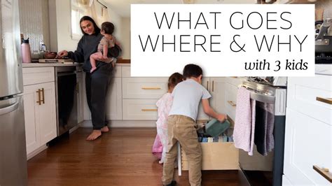 HUGE Kitchen Organization + Functional with 3 KIDS UNDER 5! - YouTube