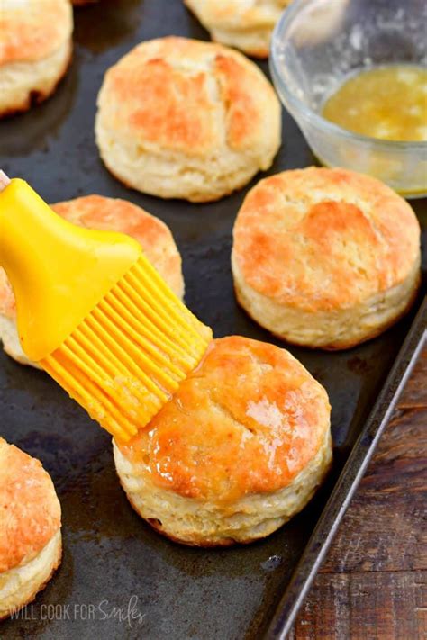 Honey Butter Biscuits - Will Cook For Smiles