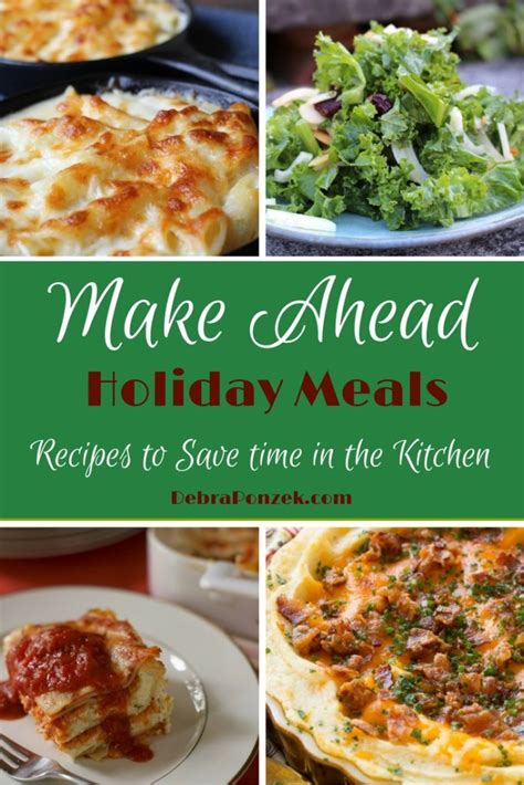 How do I prep real food holiday meals ahead to reduce stress and enjoy guests?