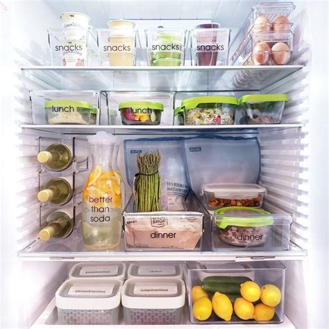 How to Organize your Refrigerator for Healthy Eating – Organized by ...