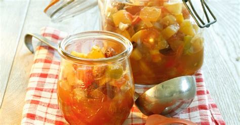 Jars of Fruit Relish recipe | Eat Smarter USA
