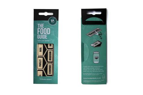 Wooden Herb Jar Labels