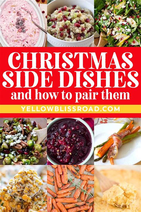 Best Christmas Side Dishes for Christmas Dinner | YellowBlissRoad.com