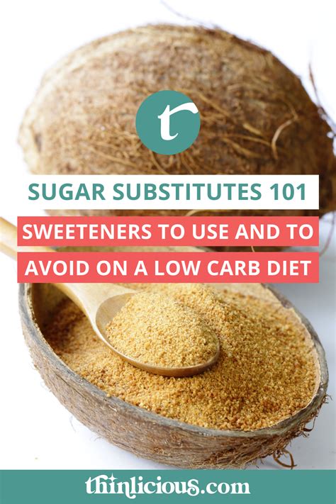 Sugar Substitutes 101: What Sweeteners to Use & Which to Avoid on a Low ...