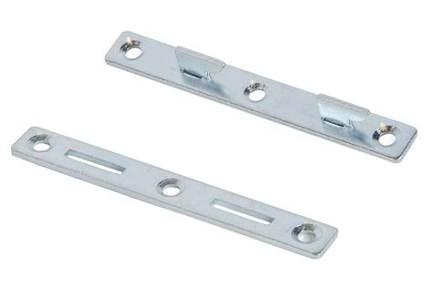 bedCLAW Extended Wood Bed Frame Rail Connecting Fittings with Square ...