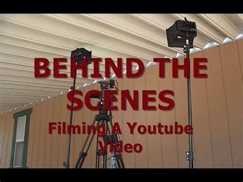 Behind The Scenes - Filming A Homestead Video | Behind the scenes, Film ...