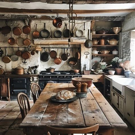 Free Rustic Kitchen Scene Image | Download at StockCake