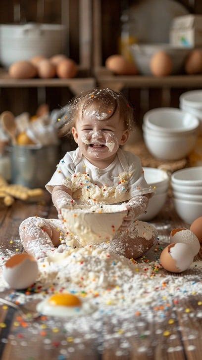 Free Messy Baking Fun Image | Download at StockCake