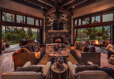 Rustic modern home nested in a charming California mountain town ...