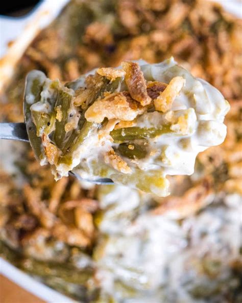 Classic Green Bean Casserole for Thanksgiving | Recipe