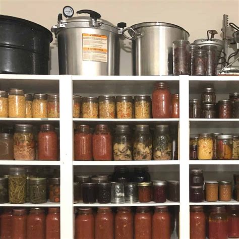 Canning Storage: How to Store Canned Food and Mason Jars - Creative ...