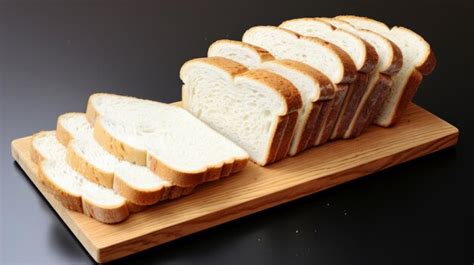 Premium AI Image | Freshly baked bread loaf on cutting board