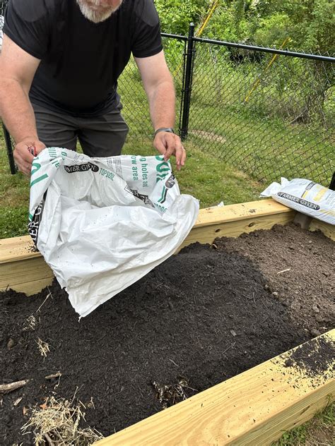 Our DIY Raised Garden Bed | Filling and Planting - Our Blue Ridge House