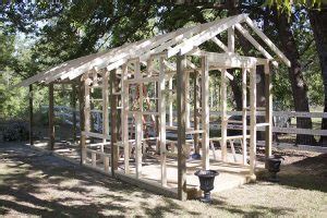 DIY Chicken Coop - Framing Out The Fancy Farmhouse Coop