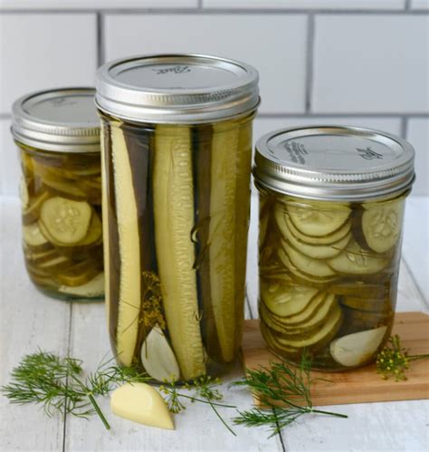 Easy Dill Pickles for Canning - Grits and Gouda