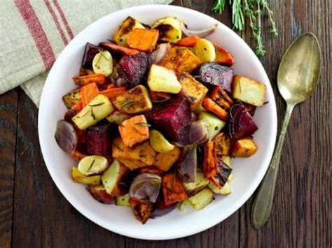 Tori Avey's Easy Oven Roasted Root Vegetables: Delicious Recipe