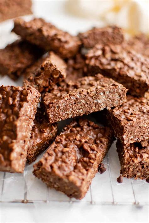 Homemade Crunch Bars Recipe - Easy Dessert Recipes