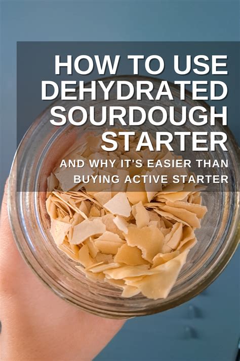 How to Use Dehydrated Sourdough Starter Easily - The Welder and His Wife