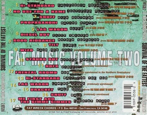 Various – Survival Of The Fattest - Vergriffen! (Gebraucht) in Brittnau ...