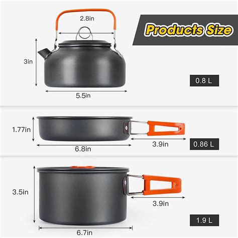Camping Cookware Set (2-3 People) – Beyond Hiking