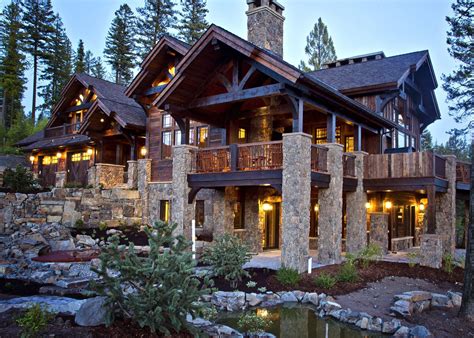 8 Fabulous Luxury Rustic House Exterior Ideas You Need to Try | Rustic ...