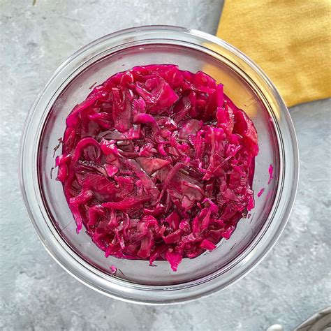Red Cabbage Sauerkraut With Apple &amp; Ginger - Whole Natural Kitchen