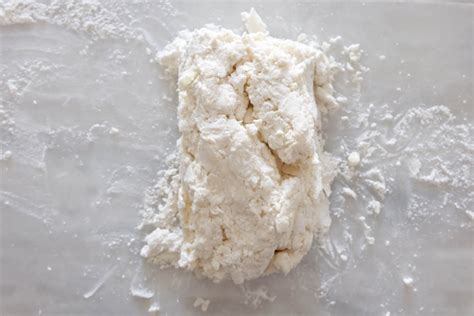 buttermilk biscuit dough fold