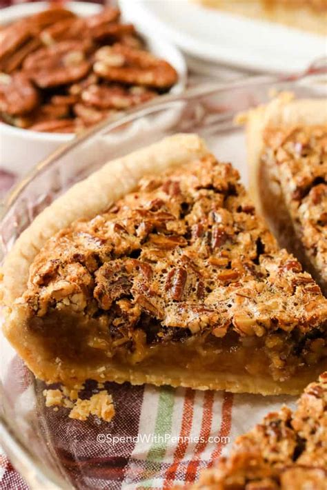 Homemade Pecan Pie Recipe (easy to make) - Spend With Pennies