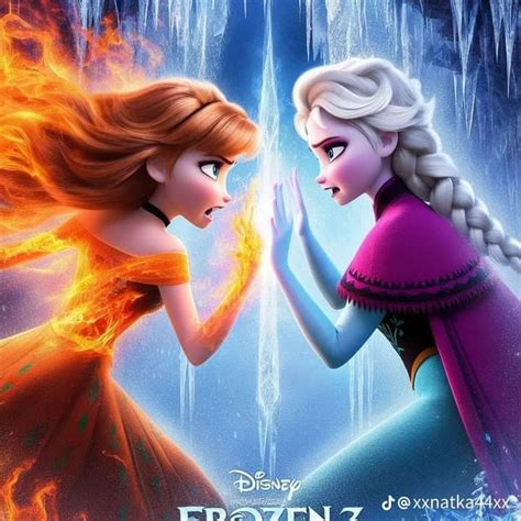 the poster for disney's frozen princess