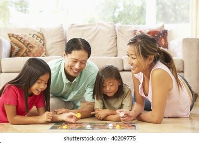 Family Playing Board Game Home Stock Photo 40209775 | Shutterstock