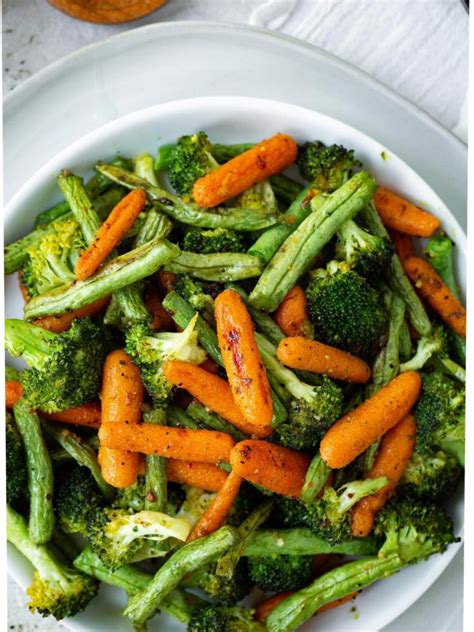 Roasted Root Vegetable Side Dish - Oh Sweet Basil