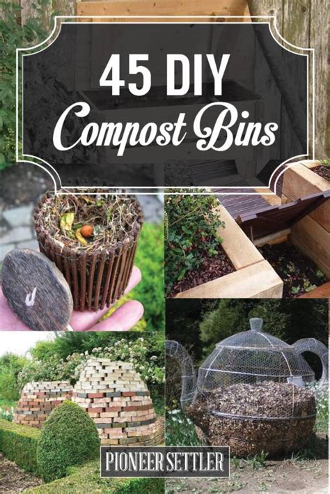 45 DIY Tutorials To Make An Attractive Compost Bin – Home and Garden
