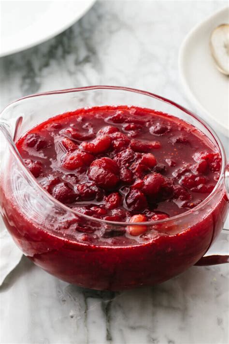 Homemade Cranberry Sauce (Better Than Store-Bought) - Downshiftology