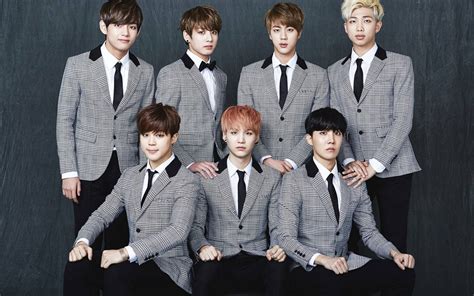 Download Student BTS Group Photo Wallpaper | Wallpapers.com