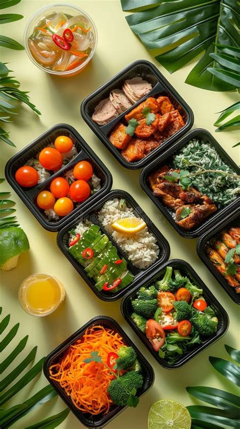 Healthy Meal Prep with Fresh Vegetables and Chicken for Nutritious ...