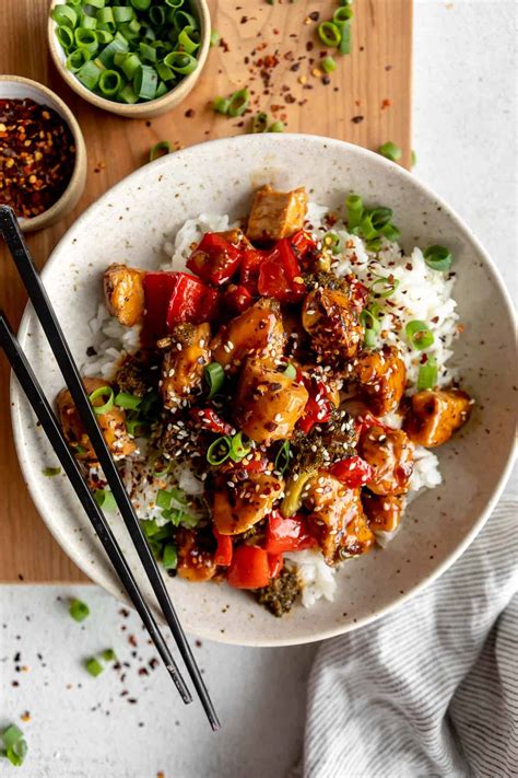 Teriyaki Chicken Bowl - Eat With Clarity