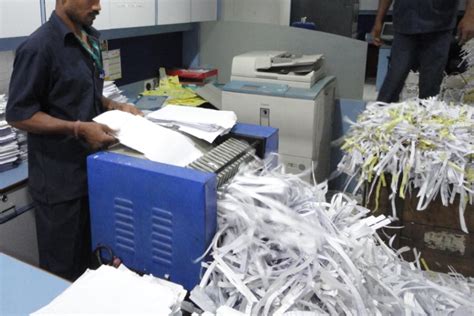 Paper Shredding Services in India - Shredders and Shredding Company
