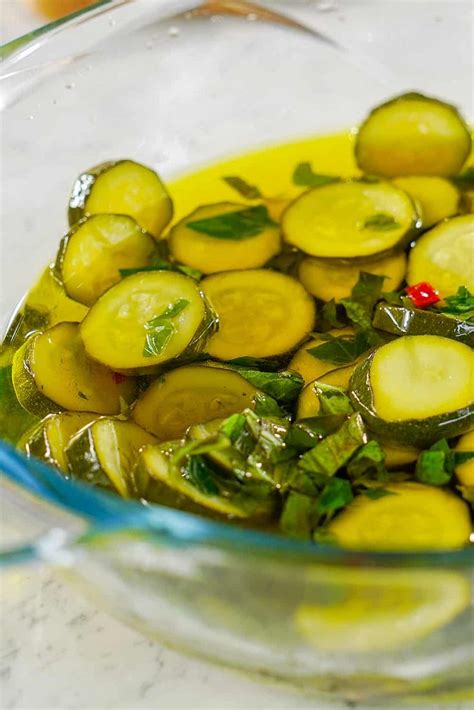 Zucchini Sott'olio (Italian Preserved Zucchini) | Recipe | Recipes ...