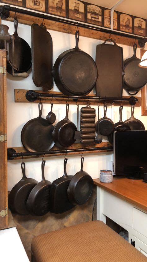 11 Cast iron cookware storage ideas | cookware storage, cast iron ...